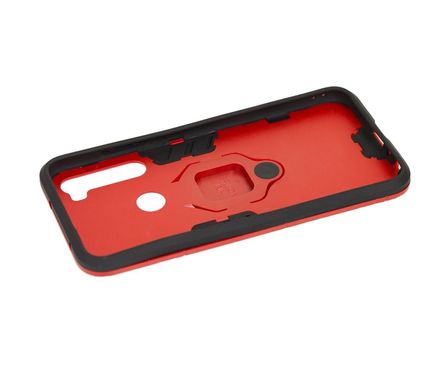 Ударостійкий чохол Transformer Ring for Magnet для Xiaomi Redmi Note 8 Червоний Протиударний, броньований