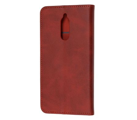 Чехол книжка для Xiaomi Redmi 8A Black magnet красный