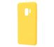Чохол для Samsung Galaxy S9 (G960) Silky Soft Touch лимонний