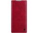 Чохол книжка для Samsung Galaxy Note 10 (N970) Nillkin Qin series червоний