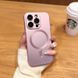 Чехол для iPhone Sapphire Matte with MagSafe + стекло на камеру Rose Gold
