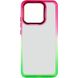 Чохол TPU+PC Fresh sip series для Xiaomi Redmi 10C Салатовий / Рожевий