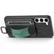 Кожаный чехол Wallet case and straps для Samsung Galaxy A24 4G (Черный / Black)