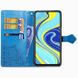 Кожаный чехол (книжка) Art Case с визитницей для Xiaomi Redmi Note 9 / Redmi 10X Синий