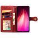 Кожаный чехол книжка GETMAN Gallant (PU) для Samsung Galaxy M31s Красный