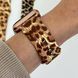 Леопардовий ремінець для Apple Watch 38/40/41 mm Leopard Brown