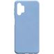 Силіконовий чохол Candy для Samsung Galaxy A32 5G (Блакитний / Lilac Blue)