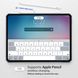 TPU+PC чехол Xundd c усиленными углами для Apple iPad Pro 12.9" (2020) (Бесцветный / Черный)