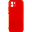 Чехол для Xiaomi Redmi A1 Silicone Full camera закрытый низ + защита камеры Красный / Red