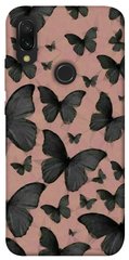 Чехол для Xiaomi Redmi 7 PandaPrint Порхающие бабочки паттерн