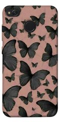 Чехол для Xiaomi Redmi 4X PandaPrint Порхающие бабочки паттерн