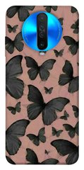 Чехол для Xiaomi Redmi K30 PandaPrint Порхающие бабочки паттерн