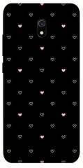 Чехол для Xiaomi Redmi 8a PandaPrint Сердечки паттерн