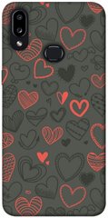 Чохол для Samsung Galaxy A10s PandaPrint Милі серця патерн