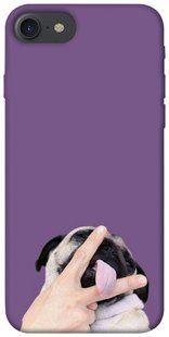 Чехол для Apple iPhone 7 / 8 (4.7"") PandaPrint Мопс животные