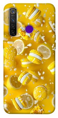 Чехол для Realme 5 Pro PandaPrint Лимонный взрыв еда