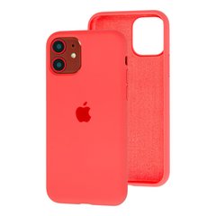 Чохол для iPhone 11 Silicone Full barbie pink / рожевий / закритий низ