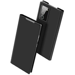Чохол-книжка Dux Ducis з кишенею для візиток для Samsung Galaxy Note 20 (Чорний)