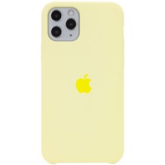 Чохол silicone case for iPhone 11 Pro Max (6.5") (Жовтий / Mellow Yellow)