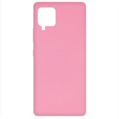 Чехол Silicone Cover Full without Logo (A) для Samsung Galaxy A42 5G (Розовый / Pink)