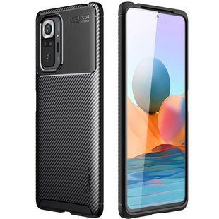 TPU чехол iPaky Kaisy Series для Xiaomi Redmi Note 10 Pro Черный
