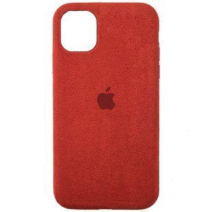 Чохол ALCANTARA Case Full для Apple iPhone 12 Pro / 12 (6.1 "") Червоний