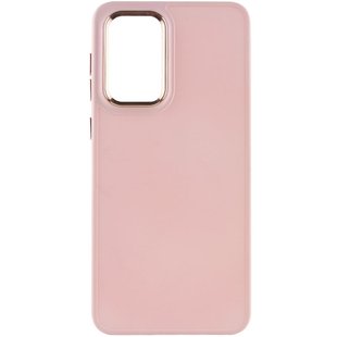 TPU чехол Bonbon Metal Style для Samsung Galaxy A15 4G/5G (Розовый / Light pink)