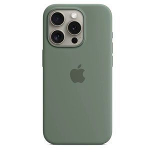 Чехол Silicone case Original 1:1 (AAA) with Magsafe для Apple iPhone 15 Pro