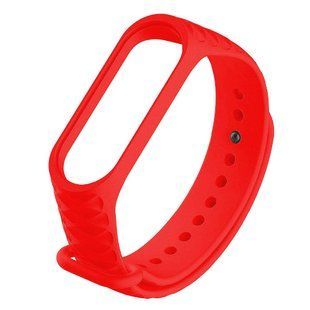 Ремінець Rhomb для Xiaomi Mi Band 3/4 (Червоний)