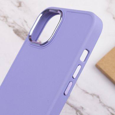 TPU чехол Bonbon Metal Style для Apple iPhone 14 Pro (6.1") Сиреневый / Dasheen
