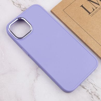 TPU чехол Bonbon Metal Style для Apple iPhone 14 Pro (6.1") Сиреневый / Dasheen