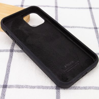 Чохол для Apple iPhone 14 Plus Silicone Case Full / закритий низ Чорний / Black