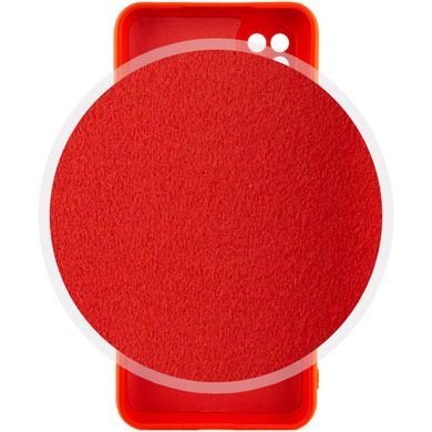 Чехол для Xiaomi Redmi 9C Silicone Full camera закрытый низ + защита камеры Красный / Red