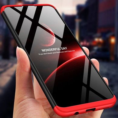 Чехол GKK LikGus для Samsung Galaxy M31 (M315) 360 черно-красный