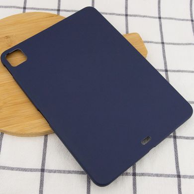 Чехол Silicone Case Full without Logo (A) для Apple iPad Pro 12.9" (2020) (Синий / Midnight blue)