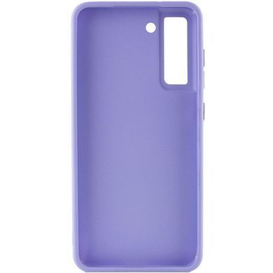 TPU чохол Bonbon Metal Style для Samsung Galaxy S21 FE Бузковий / Dasheen