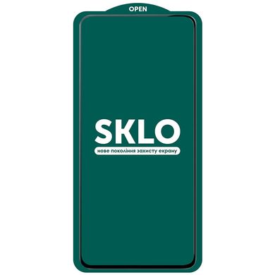 Защитное стекло SKLO 5D (full glue) для Xiaomi Mi 10T Lite/Note 9 Pro 5G/K30 Pro/Poco F2 Pro/Mi 10i (Черный)