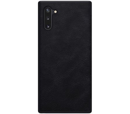 Чохол книжка для Samsung Galaxy Note 10 (N970) Nillkin Qin series чорний