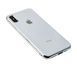 Чехол для iPhone Xs Max Silicone case матовый (TPU) белый