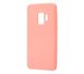 Чохол для Samsung Galaxy S9 (G960) Silky Soft Touch світло-рожевий