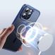 Чохол для iPhone 16 Pro Rock Premium Metal Lens Shield with magnetic Blue