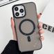 Чехол для iPhone 12 / 12 Pro Splattered with MagSafe Black