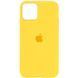 Чохол для Apple iPhone 14 Pro Silicone Case Full / закритий низ Жовтй / Canary Yellow