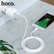 Адаптер мережевий HOCO Aspiring dual port charger N4 | 2USB, 2.4A | (Safety Certified) white