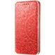 Шкіряний чохол книжка GETMAN Mandala (PU) для Samsung Galaxy S20 FE (Червоний)