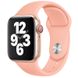 Силиконовый ремешок для Apple watch 42mm / 44mm (Розовый / Flamingo)