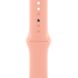 Силиконовый ремешок для Apple watch 42mm / 44mm (Розовый / Flamingo)