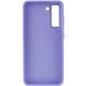 TPU чохол Bonbon Metal Style для Samsung Galaxy S21 FE Бузковий / Dasheen