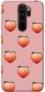 Чохол для Xiaomi Redmi Note 8 Pro PandaPrint Персики патерн
