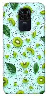 Чехол для Xiaomi Redmi Note 9 / Redmi 10X PandaPrint Киви еда